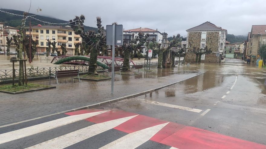 Casco urbano de Ampuero.