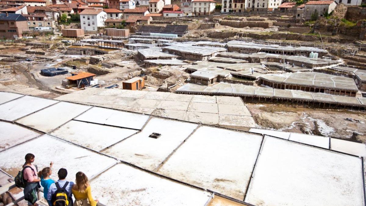 Valle Salado de Añana, en Araba.
