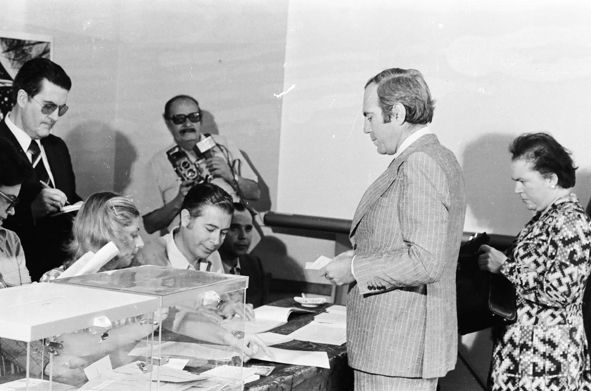 Fotos de Francisco González Concepción recogidas en el libro '40 Años de Libertad'