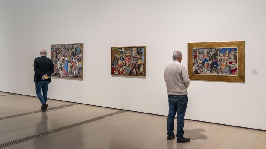 La "deuda histórica" con la surrealista Maruja Mallo empieza a saldarse en el Centro Botín