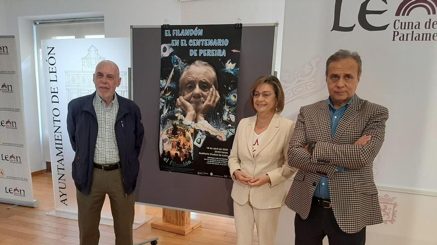 La proyección de 'El filandón' remasterizado da brillo en León al centenario de Antonio Pereira
