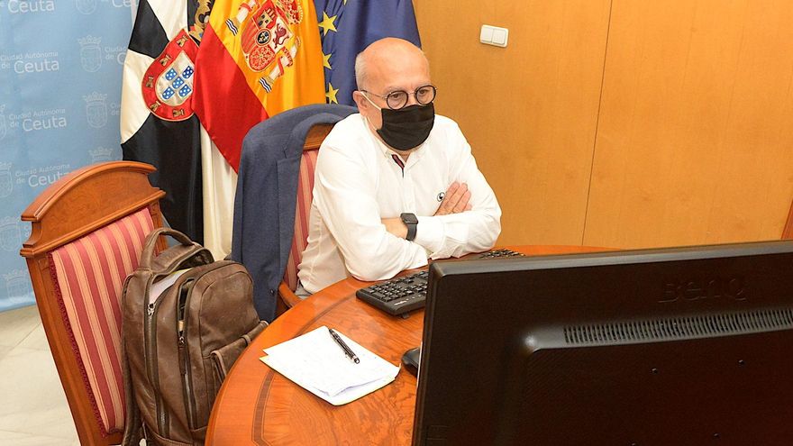 El consejero de Sanidad del Gobierno de Ceuta, Javier Guerrero.