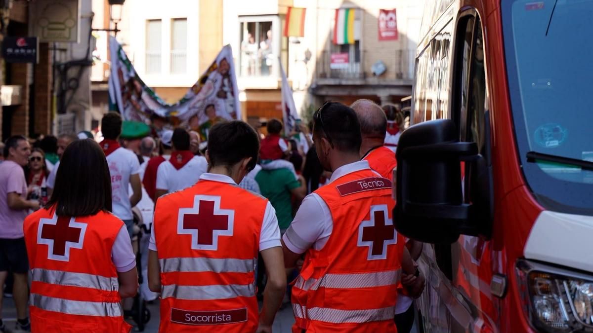 Arnedo arranca sus fiestas de San Cosme y San Damián con un chupinazo multitudinario y sin incidencias sanitarias