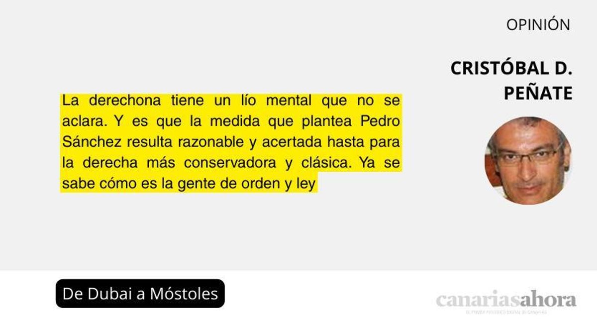 De Dubai a Móstoles