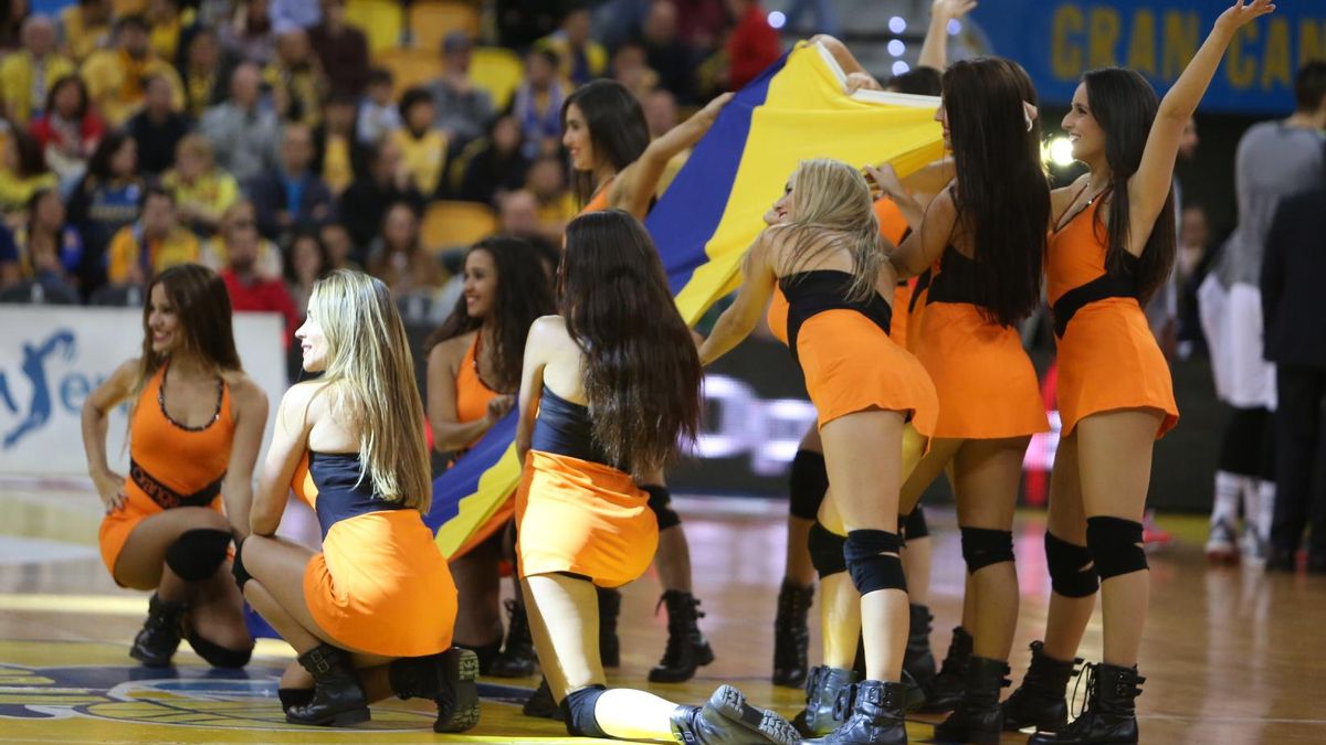 Imágenes del partido entre el Herbalife Gran Canaria y el Real Madrid.