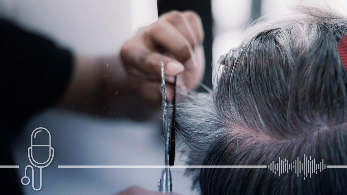 ¿Es cierto que con canas se cae menos el pelo?