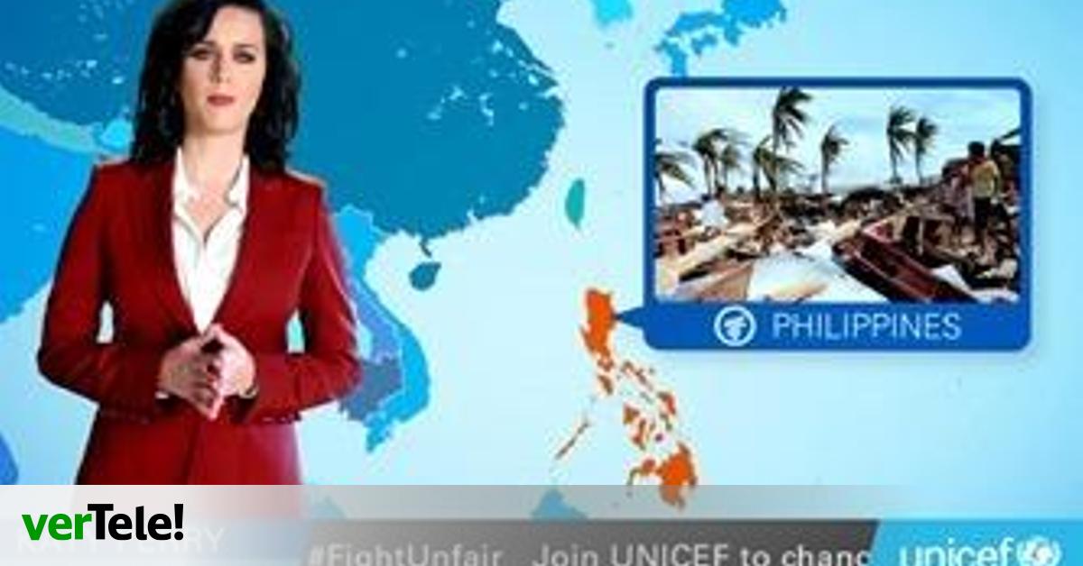 Katy Perry se hace 'mujer del tiempo' para alertar del cambio climático