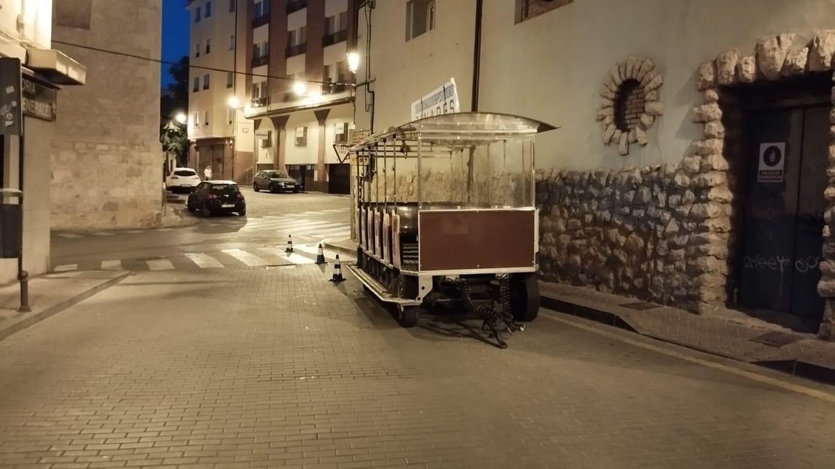 Vagón del tren tras la avería y accidente del pasado 11 de septiembre