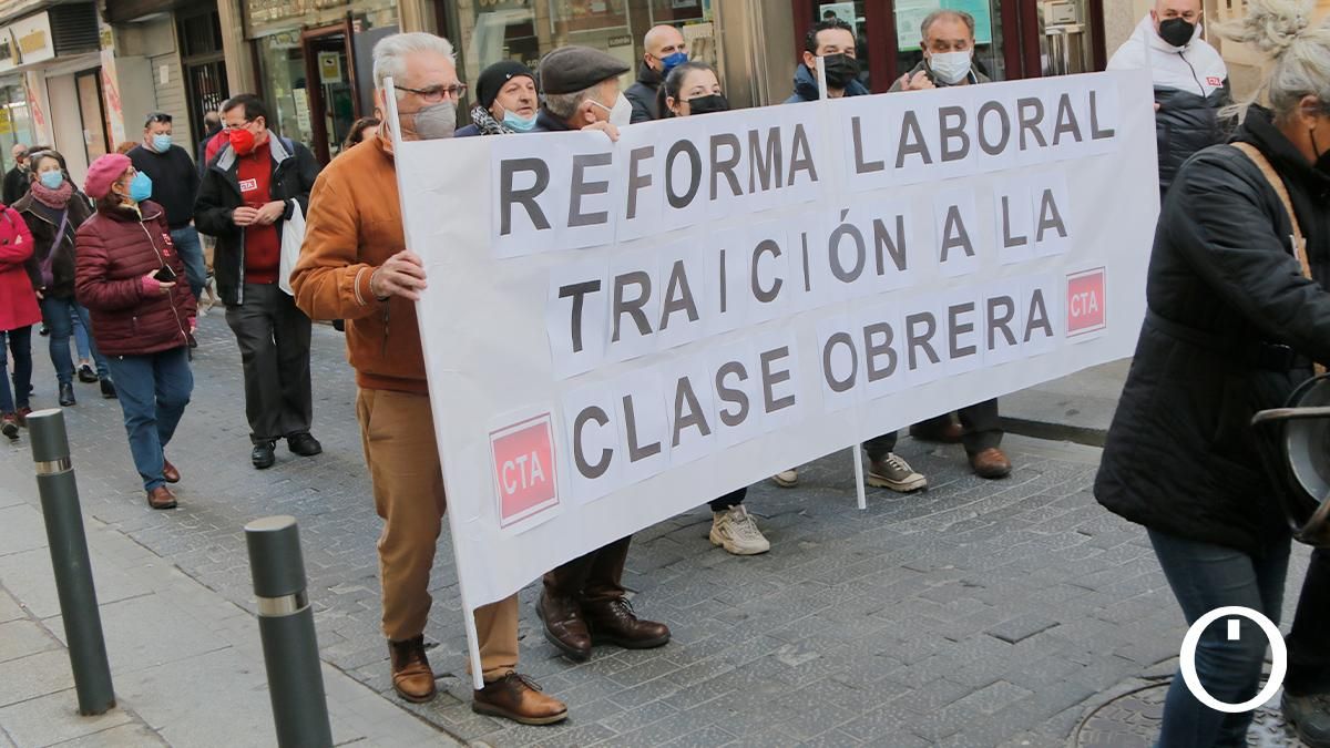 Manifestación por la derogación de anteriores reformas laborales