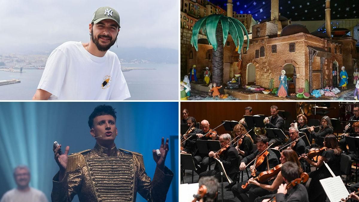 Finde de conciertos, Vía Crucis Magno y la llegada de la Navidad a Rute con su Belén de Chocolate