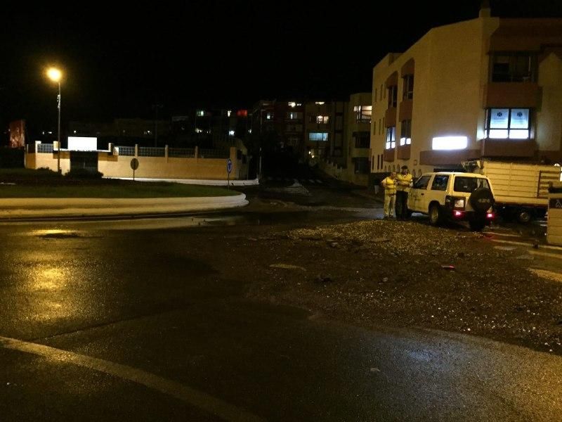 Noche de emergencia por lluvias en Telde. (Canarias Ahora).