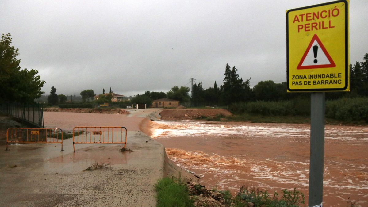 Desactivada la alerta tras el temporal que ha pasado por las comarcas del sur de Catalunya