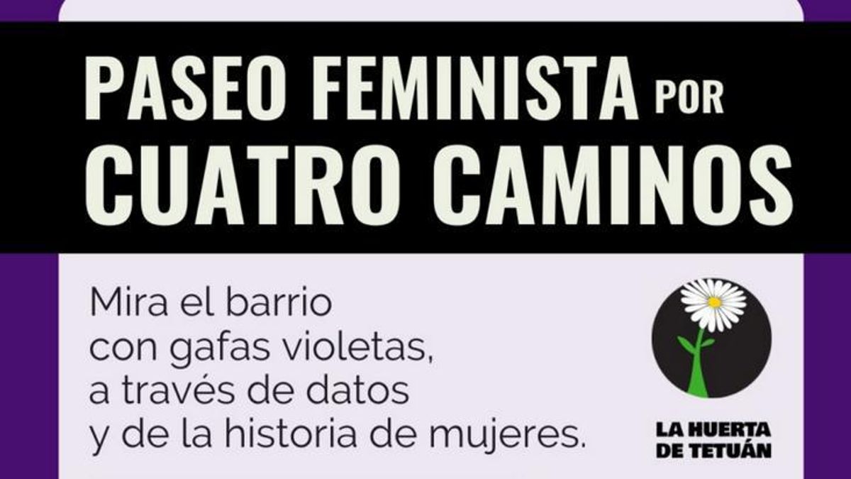 Paseo feminista por el barrio de Cuatro Caminos