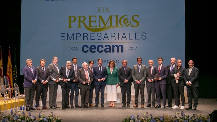 Entrega de los Premios Cecam en el Teatro Rojas de Toledo