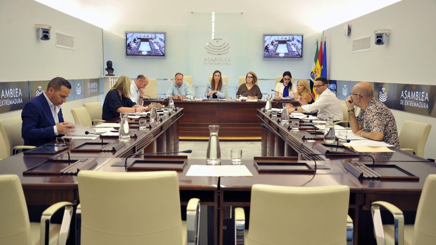 Reunión de la Junta de Portavoces de la Asamblea de Extremadura