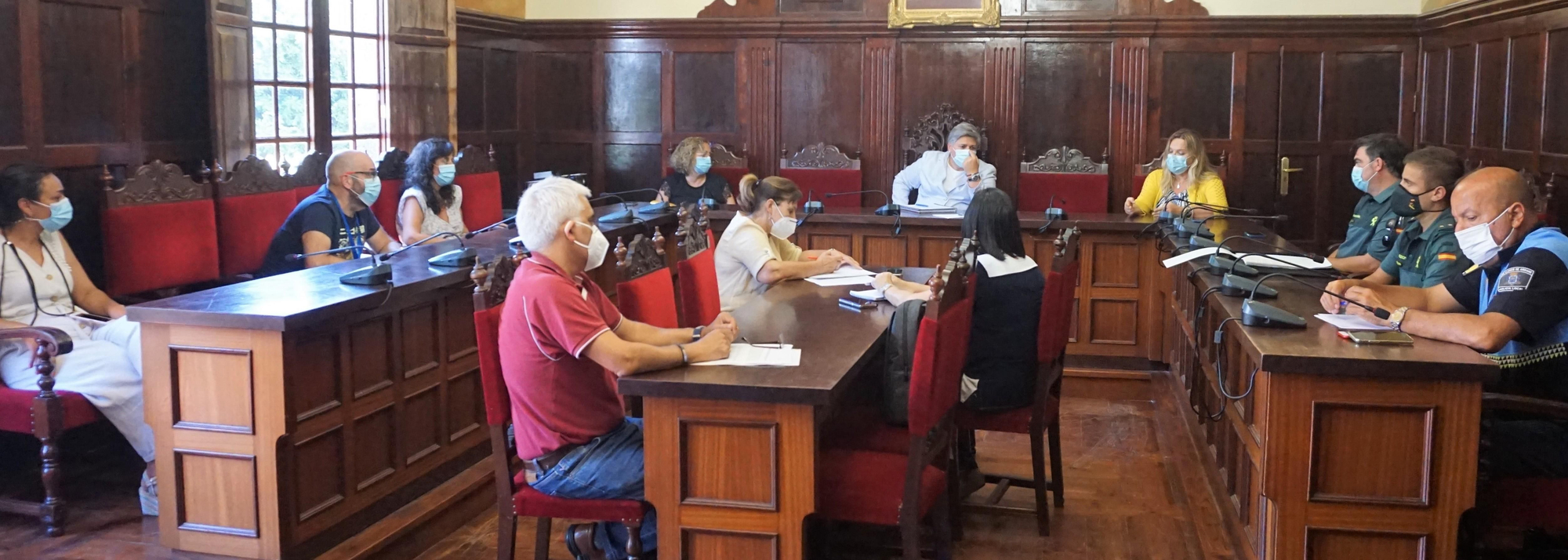 Reunión de la Junta Local de Seguridad.