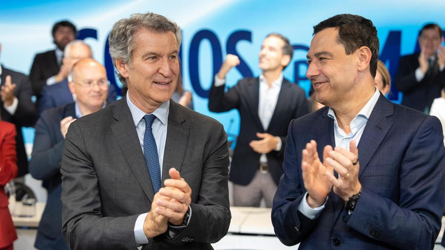El PP se resigna a otra imposición de Vox mientras Feijóo intenta ocultar su frustración por el resultado en Andalucía
