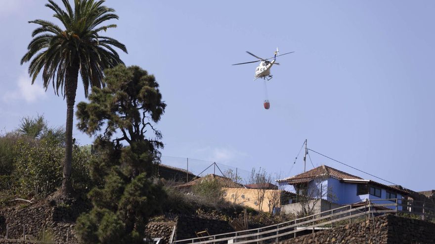 Dos meses con un incendio en Tenerife: calor, viento y un “fuego de subsuelo” que complica la extinción