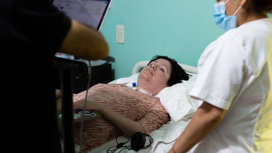 Ana Estrada, preparada para recibir el fallo de la Justicia.