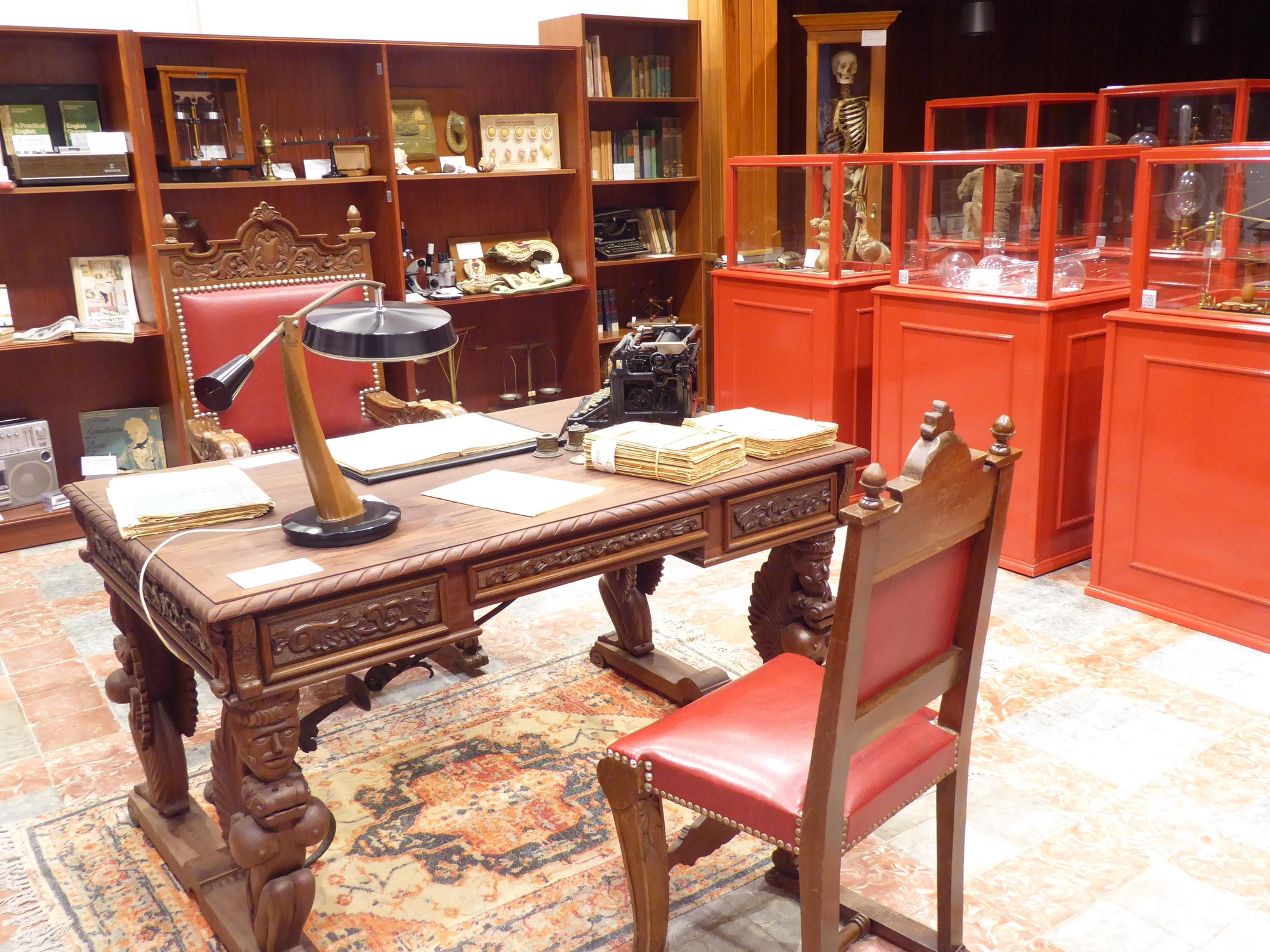 Imagen del Museo Pedagógico del IES Alonso Pérez Díaz.