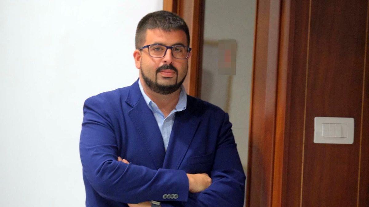 Borja Perdomo, portavoz del Grupo Socialista en el Cabildo de La Palma.