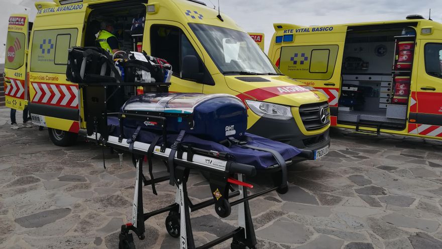 Canarias renueva su flota de ambulancias 12 años después