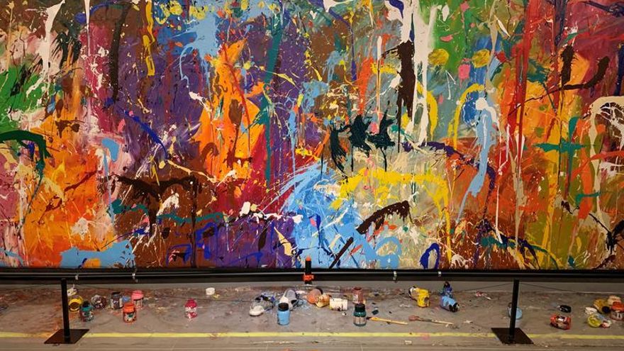 Una pareja arruina sin querer una obra de arte en Seúl valorada en 400.000 euros al creer que era parte del montaje interactivo