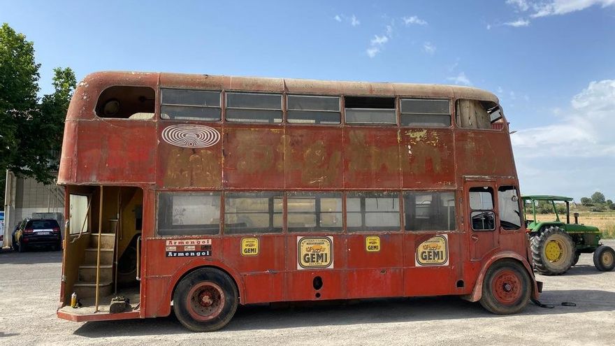 El autobús de dos plantas de la EMT de Madrid que se vendía en Wallapop y que será restaurado para su museo