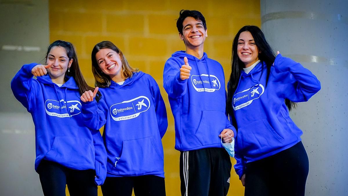 Entrenamiento de la selección española de baloncesto abierto a escolares cordobeses