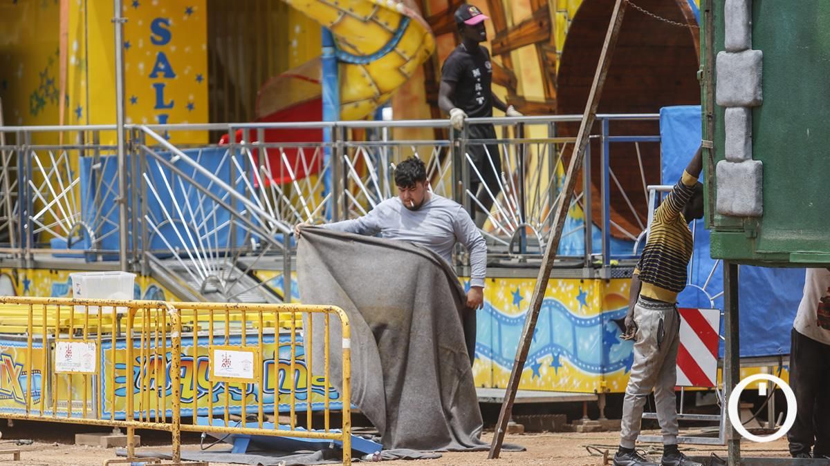 Desmontaje de la Feria