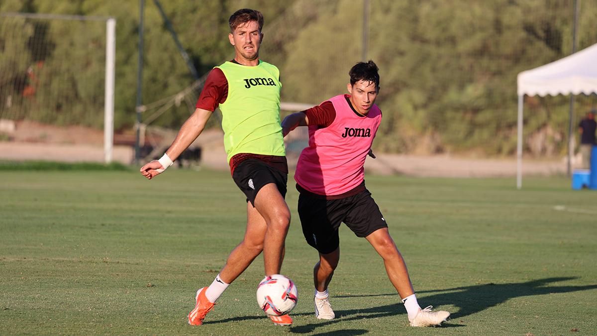 Las imágenes del primer entrenamiento del Córdoba CF en Montecastillo