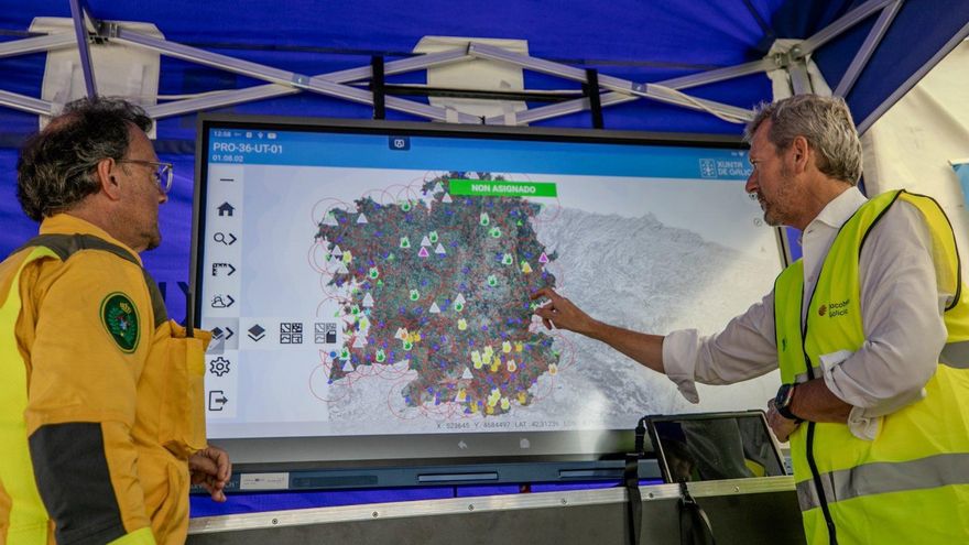 Rueda minimiza la catástrofe de los incendios y dice que gran parte de lo que ardió en Galicia eran matorrales y piedras