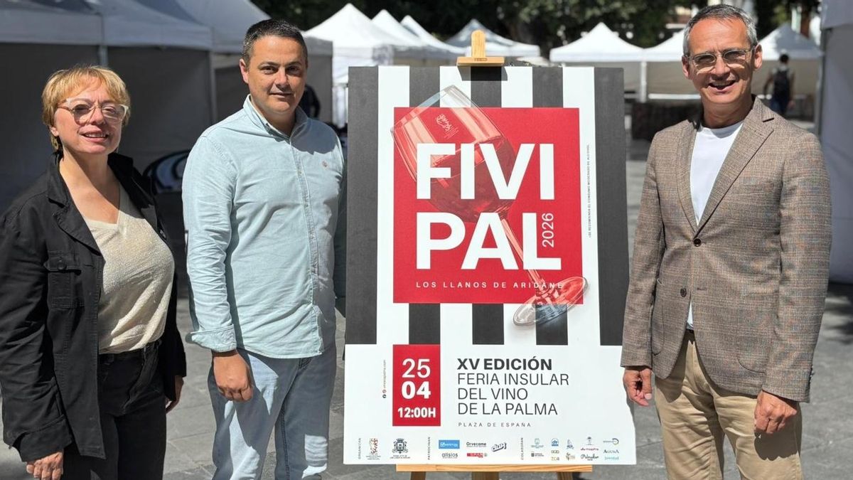 Los Llanos de Aridane celebra la XV Feria Insular del Vino con más bodegas, gastronomía y ambiente
