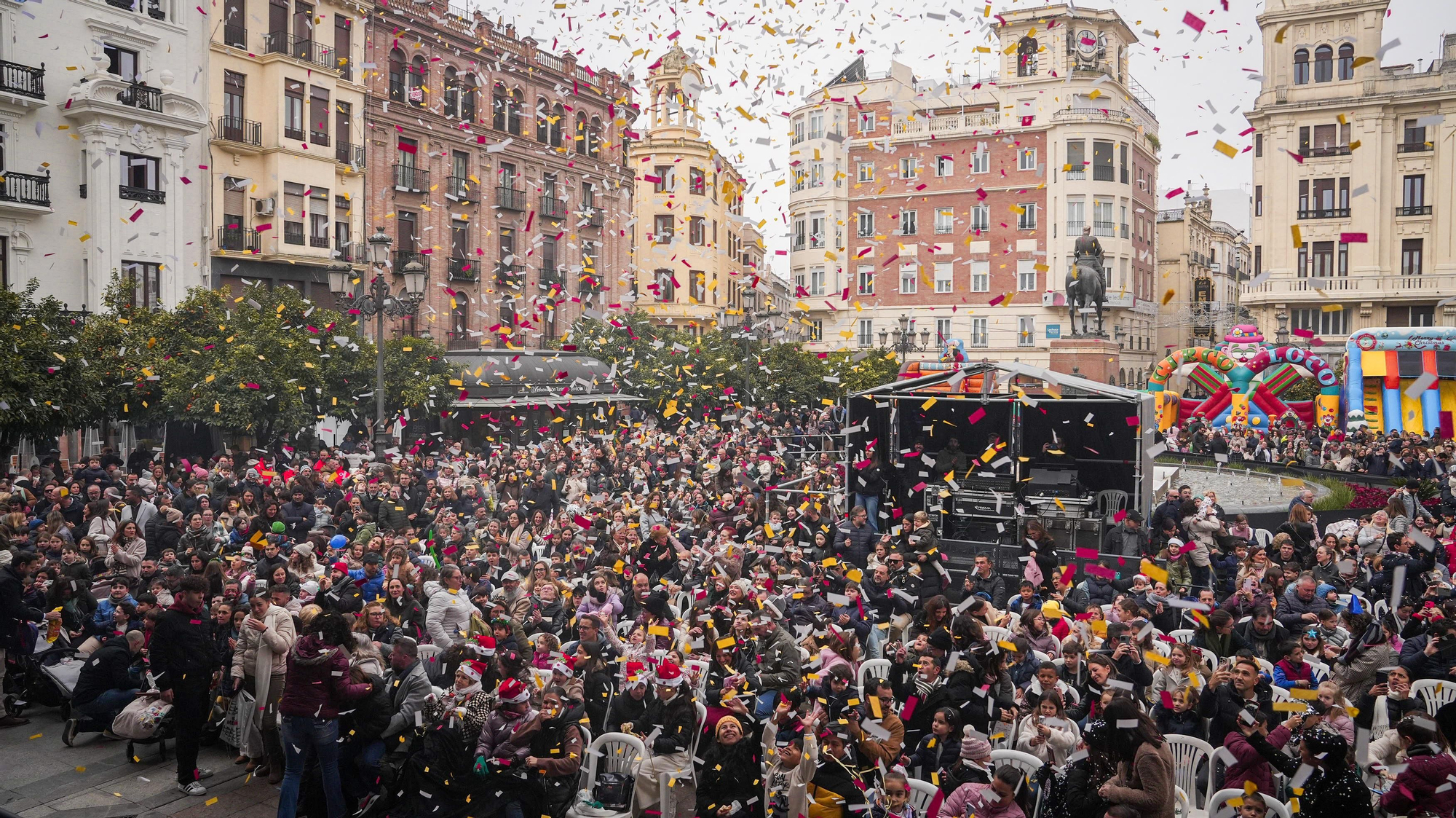 Fiesta de fin de año infantil en las Tendillas