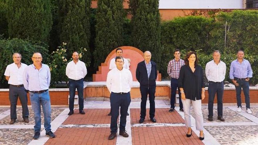 La candidatura completa de 'Salvemos Acor'. // Miriam Chacón / ICAL