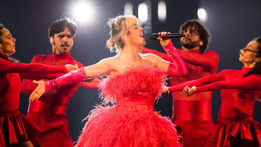 Mimicat (Portugal) en su primer ensayo en Eurovisión 2023