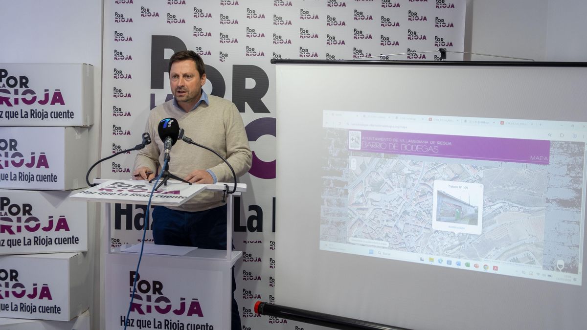 Responsabilizan al consejero de Política Local y al alcalde de Villamediana de los derrumbes en el barrio de Bodegas