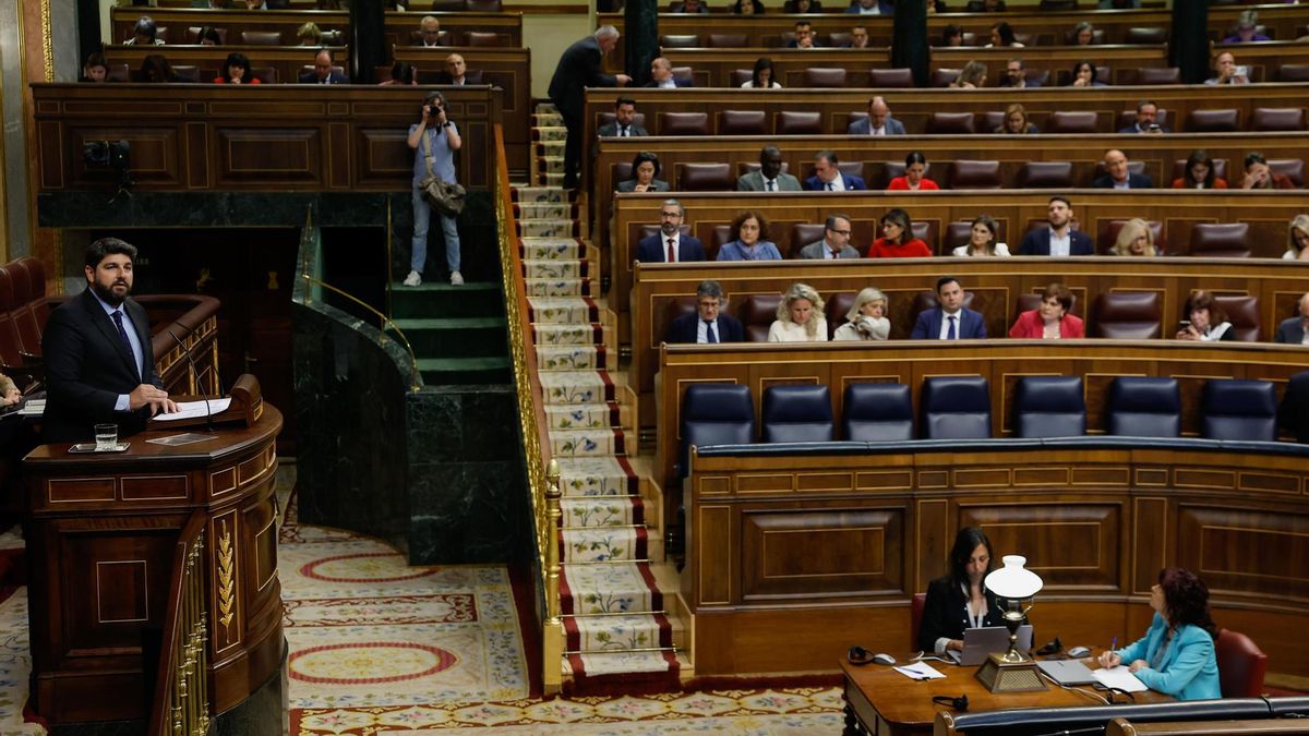 El Congreso rechaza por dos votos el blindaje del trasvase que proponía el PP de Murcia en un pleno al que faltó Feijóo