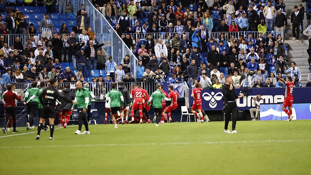 Las imágenes del Málaga CF - Córdoba CF