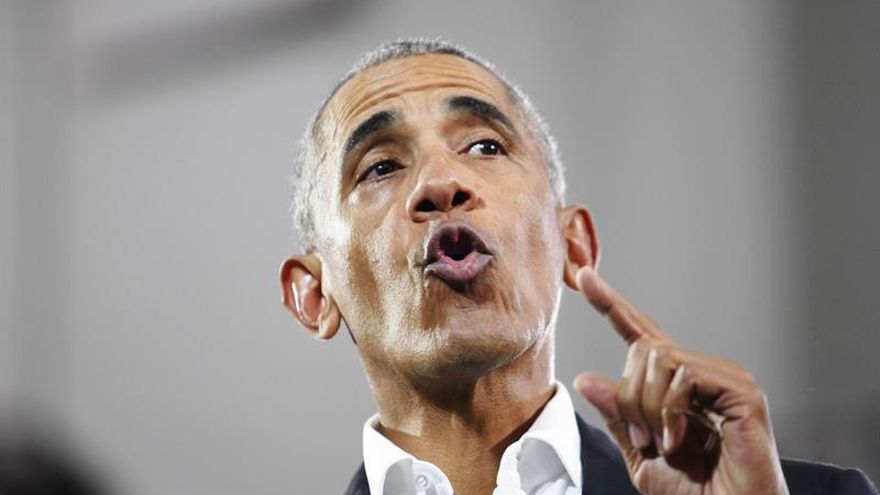 Obama critica a los republicanos por usar el tema de la caravana migrante para asustar