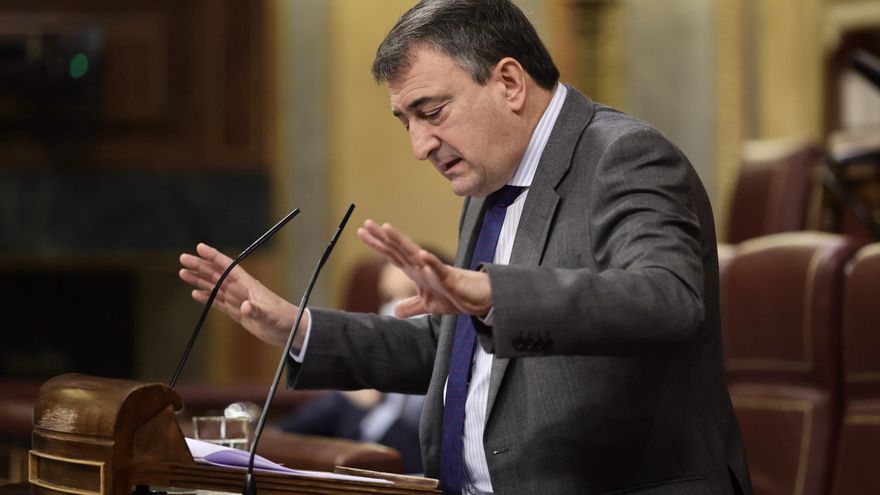 El portavoz del PNV en el Congreso de los Diputados, Aitor Esteban