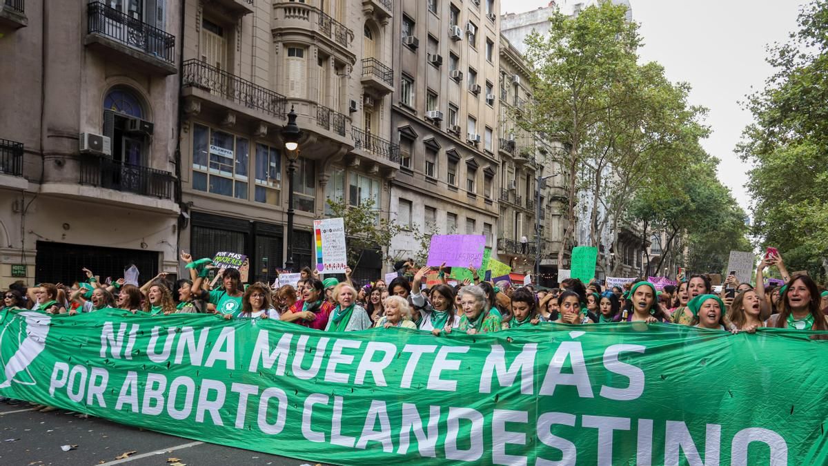 La Campaña Nacional por el Derecho al Aborto Legal, Seguro y Gratuito repudió los dichos de Milei contra la agenda feminista.