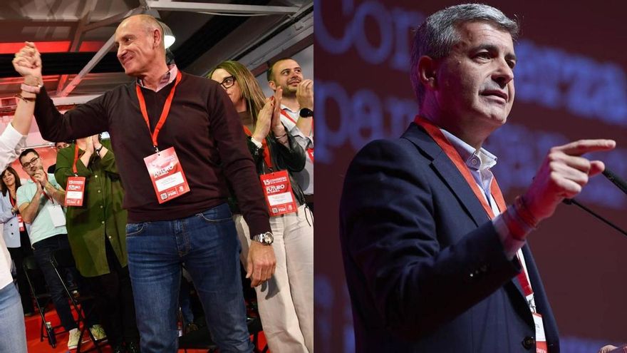Luis Carlos Sahuquillo y Álvaro Gutiérrez, reelegidos como secretarios generales del PSOE en Cuenca y Toledo