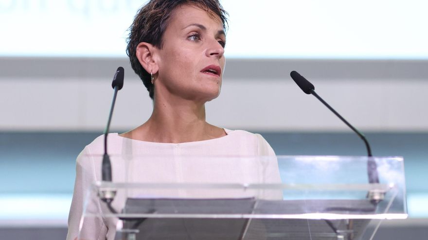 Chivite defiende que la Policía Foral asuma Tráfico en Navarra: "Avanzamos en autogobierno y la Guardia Civil no se va"