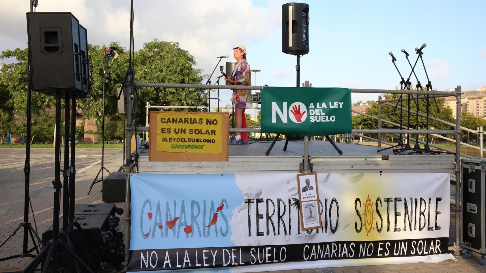 Festival contra la Ley del Suelo. (ALEJANDRO RAMOS)