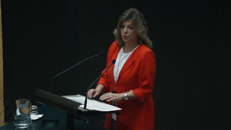 Archivo - Imagen recurso de la delegada de Hacienda en el Ayuntamiento de Madrid, Engracia Hidalgo.