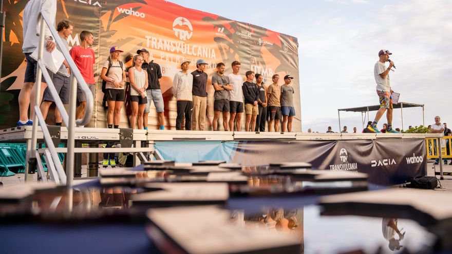 Presentación  atletas.