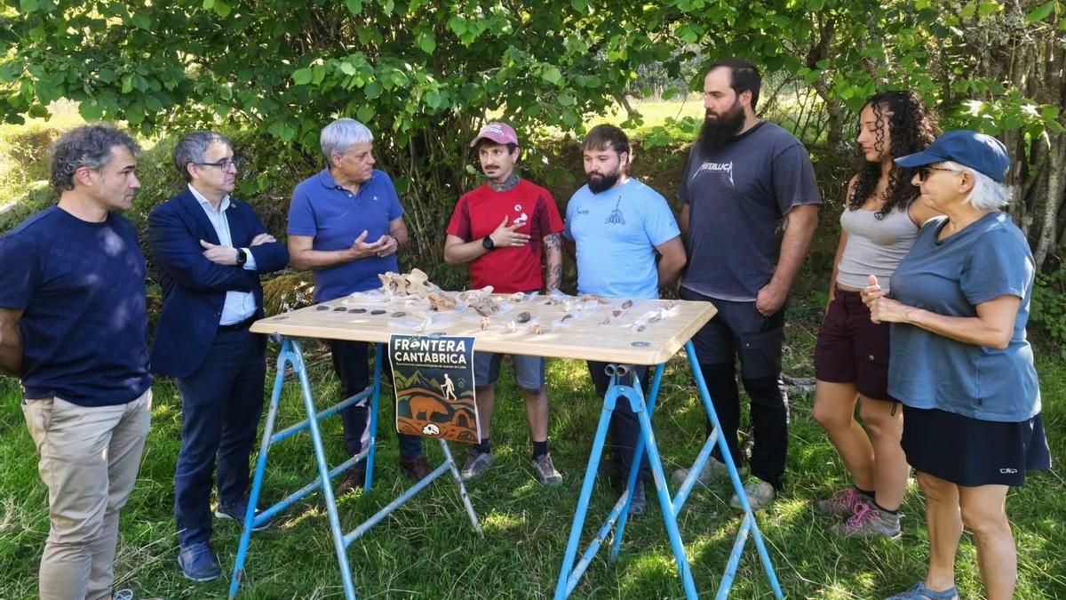 Presentación de la nueva campaña de excavación del proyecto 'Frontera Cantábrica' en Babia y Luna, financiado por la Junta.