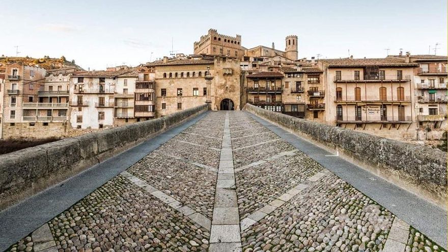 Entrando en Valderrobres