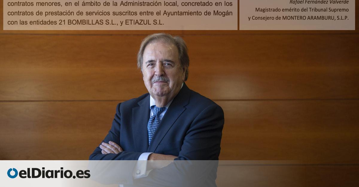 Un magistrado emérito del Supremo cobra 8.000 euros públicos por un informe para defender a la alcaldesa de Mogán en una causa penal